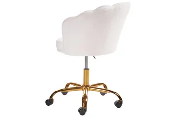 Kontorsstol Monticello Vitt/guld/svart - Vitt/guld/svart - Products - Möbler - Fåtölj & stolar - Kontorsstol & skrivbordsstol