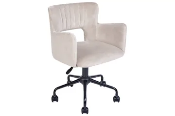 Kontorsstol Sanilac Beige/grå/svart - Beige/grå/svart - Products - Möbler - Fåtölj & stolar - Kontorsstol & skrivbordsstol