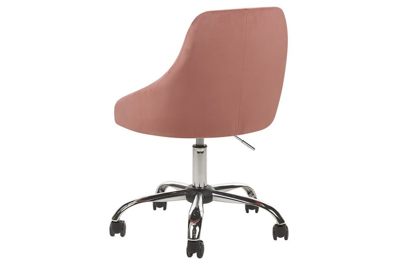 Kontorsstol Parrish Rosa/svart/silver - Rosa/svart/silver - Products - Möbler - Fåtölj & stolar - Kontorsstol & skrivbordsstol