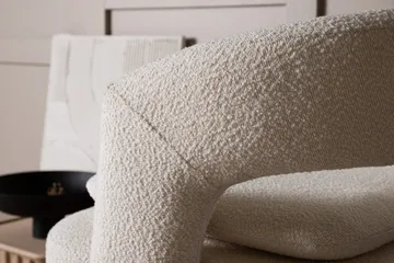 Laurel Loungefåtölj - Vit - Products - Möbler - Fåtölj & stolar - Fåtölj