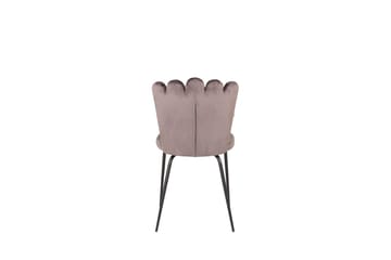 Limhamn Karmstol Sammet - Grå - Products - Möbler - Fåtölj & stolar - Matstol & köksstol