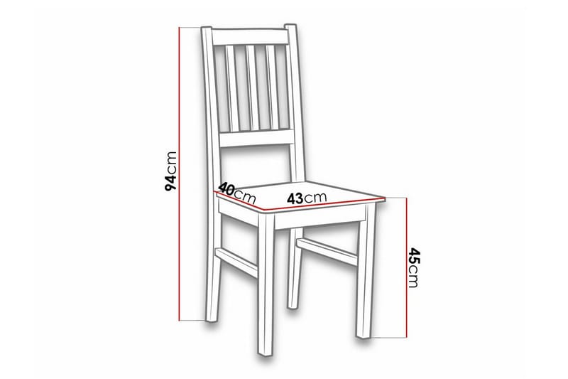 Lufti Matstol Black/Wood - Products - Möbler - Fåtölj & stolar - Matstol & köksstol