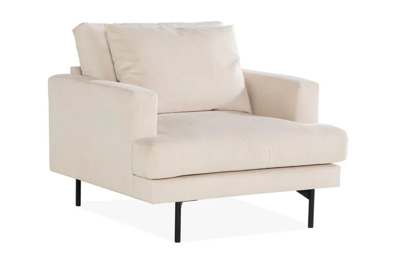 Menard Stor Fåtölj Manchester Tyg, Ljus Beige