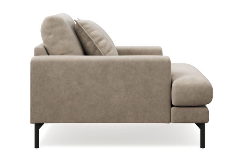 Menard Premium Fåtölj i Tyg - Brun - Products - Möbler - Fåtölj & stolar - Fåtölj