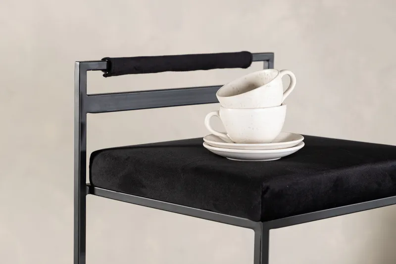 Opelika Barstol - Svart - Products - Möbler - Fåtölj & stolar - Barstol & barpall