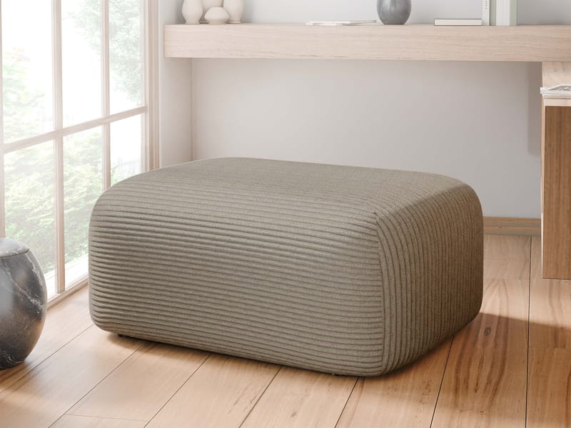 Barile Fotpall 70 cm - Brun - Products - Möbler - Fåtölj & stolar - Pall & puff - Fotpallar