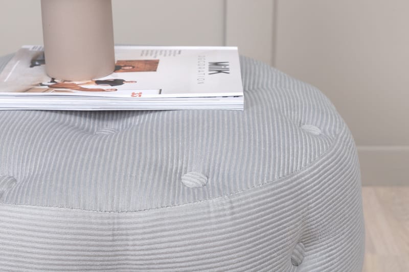 Benjamin Sittpuff - Grå - Products - Möbler - Fåtölj & stolar - Pall & puff - Sittpuff
