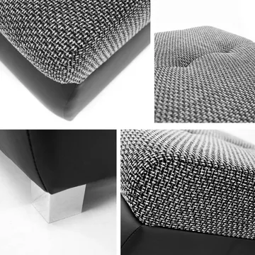 Cerys Fotpall 60 cm - Beige - Products - Möbler - Fåtölj & stolar - Pall & puff - Fotpallar