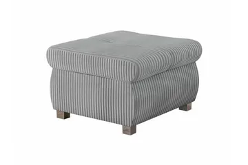 Cerys Fotpall 60 cm - Grå - Products - Möbler - Fåtölj & stolar - Pall & puff - Fotpallar