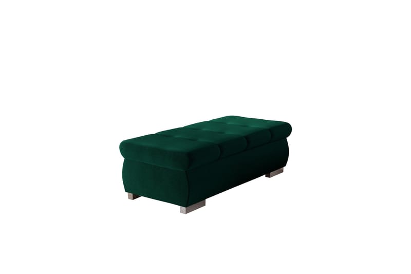 Cerys Fotpall 60 cm - Grön - Products - Möbler - Fåtölj & stolar - Pall & puff - Fotpallar