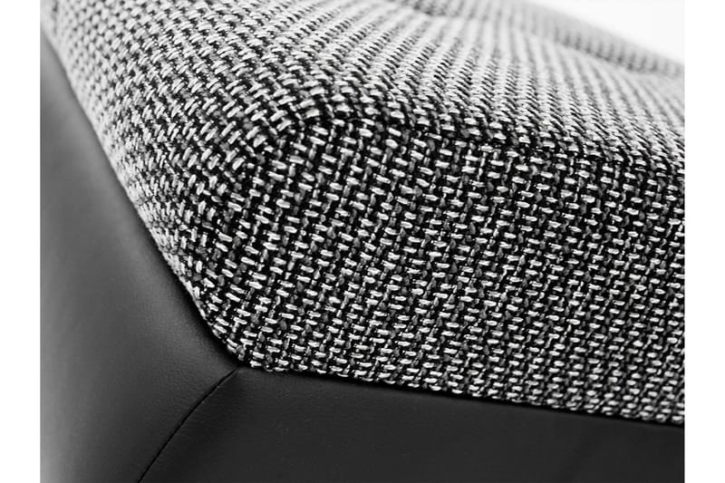 Cerys Fotpall 60 cm - Svart/Mörkgrå - Products - Möbler - Fåtölj & stolar - Pall & puff - Fotpallar