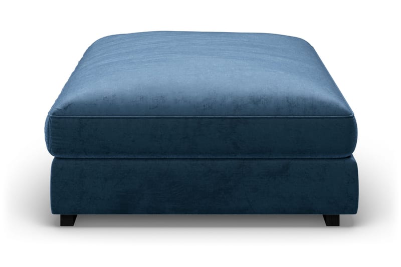 Dubai Fotpall Sammet - Blå - Products - Möbler - Fåtölj & stolar - Pall & puff - Fotpallar