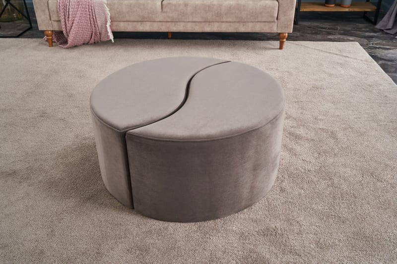 Etormay Sittpuff - Mink - Products - Möbler - Fåtölj & stolar - Pall & puff - Sittpuff