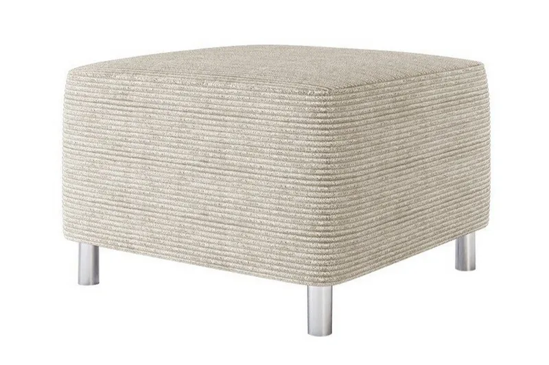 Kintore Fotpall 56 cm beige