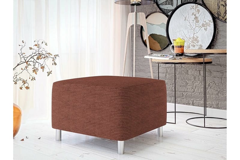Kintore Fotpall 56 cm Copper - Products - Möbler - Fåtölj & stolar - Pall & puff - Fotpallar