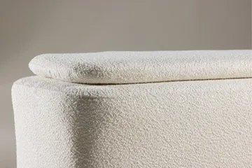 Laurel Fotpall - Vit - Products - Möbler - Fåtölj & stolar - Pall & puff - Fotpallar