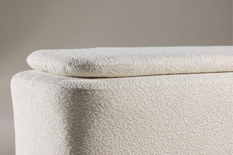 Laurel Fotpall - Vit - Products - Möbler - Fåtölj & stolar - Pall & puff - Fotpallar