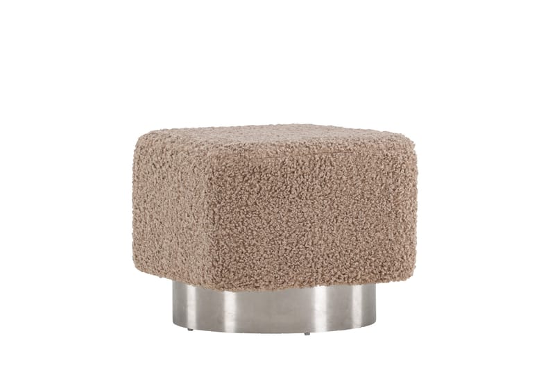 Newton Fotpall - Brun - Products - Möbler - Fåtölj & stolar - Pall & puff - Fotpallar