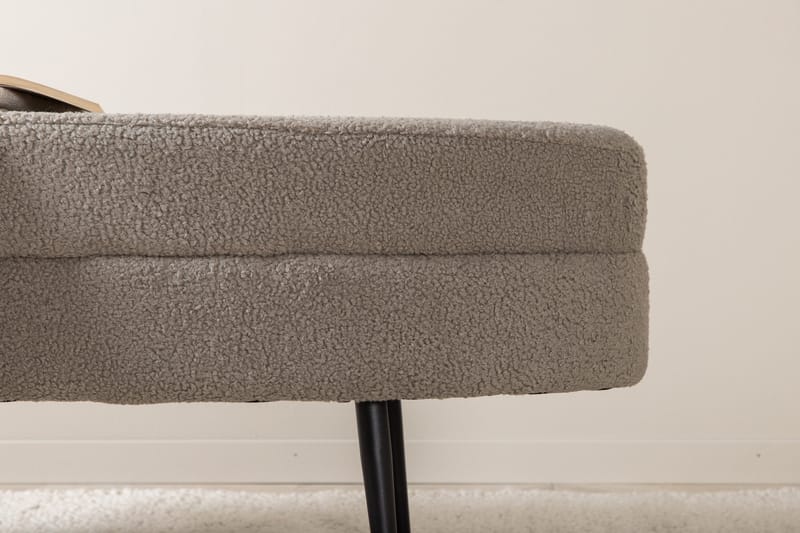 Otto Sittpuff - Greige - Products - Möbler - Fåtölj & stolar - Pall & puff - Sittpuff