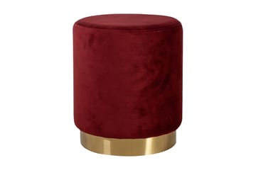 Pall La Perla - Röd - Products - Möbler - Fåtölj & stolar - Pall & puff - Fotpallar