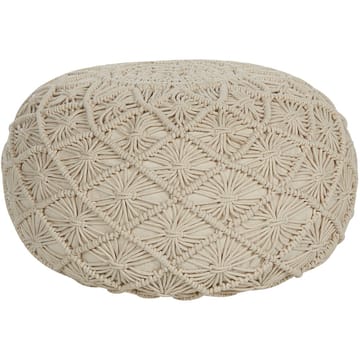 Puff Berkane - Beige/50x50x30 - Products - Möbler - Fåtölj & stolar - Pall & puff - Sittpuff