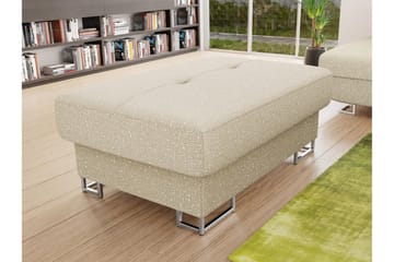 Reginia Fotpall 104 cm - Beige - Products - Möbler - Fåtölj & stolar - Pall & puff - Fotpallar