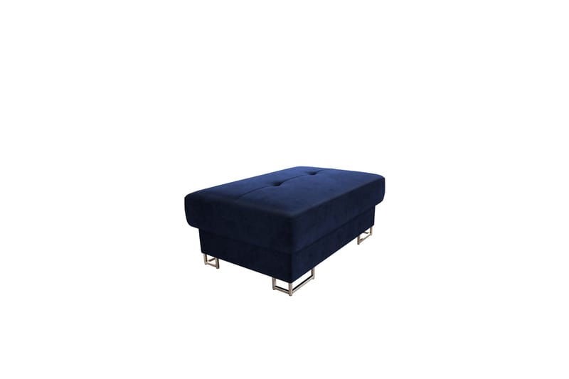 Reginia Fotpall 104 cm - Blå - Products - Möbler - Fåtölj & stolar - Pall & puff - Fotpallar