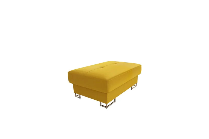 Reginia Fotpall 104 cm - Gul - Products - Möbler - Fåtölj & stolar - Pall & puff - Fotpallar