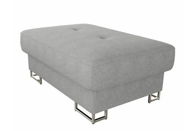 Reginia Fotpall 67 cm Ljusgrå