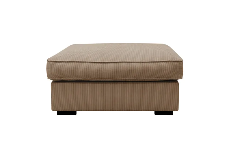 Rossita lyx Fotpall - Brun Manchester - Products - Möbler - Fåtölj & stolar - Pall & puff - Fotpallar