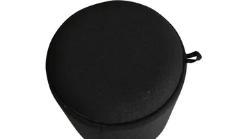 Velmira Puff 2 delar 39 cm Rund - Svart - Products - Möbler - Fåtölj & stolar - Pall & puff - Sittpuff