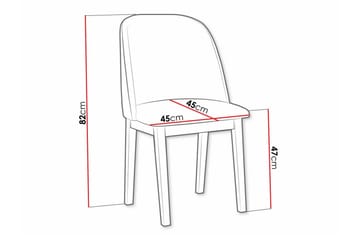 Patrickswell Matstol - Grön - Products - Möbler - Fåtölj & stolar - Matstol & köksstol