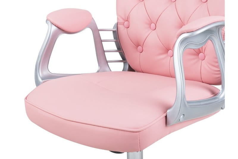 Princess Kontorsstol - Rosa - Products - Möbler - Fåtölj & stolar - Kontorsstol & skrivbordsstol