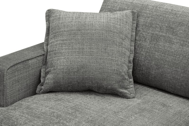 Rossita lyx Extra djup Fåtölj - Grå Chenille - Products - Möbler - Fåtölj & stolar - Fåtölj