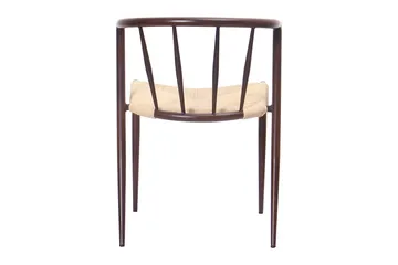 Winston Matstol - Beige / Metallben Rökt ek - Products - Möbler - Fåtölj & stolar - Matstol & köksstol