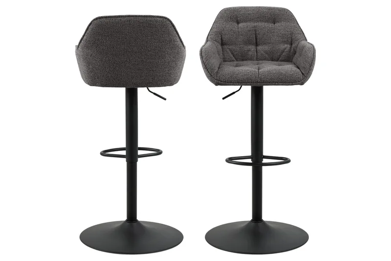 Zabinka Barstol - Grå - Products - Möbler - Fåtölj & stolar - Barstol & barpall