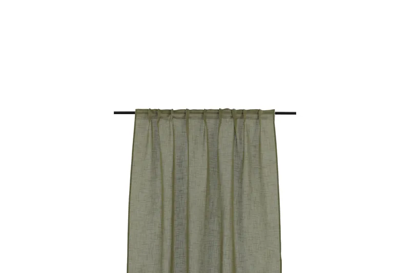 Kaya Gardin 140x240 cm - Grön - Products - Textil & mattor - Gardiner - Gardinlängder - Kanallängd