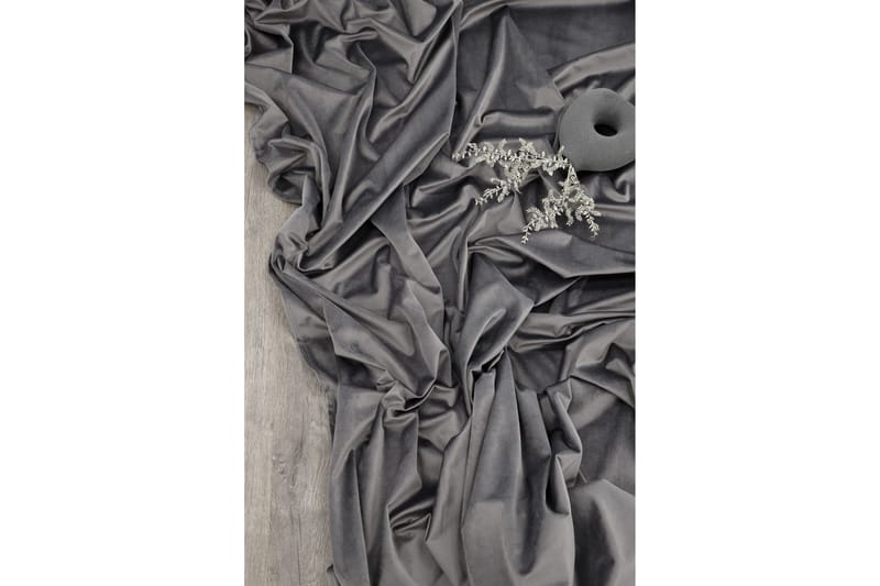 Mary Gardin 135x250 cm - Grå - Products - Textil & mattor - Gardiner - Gardinlängder - Kanallängd