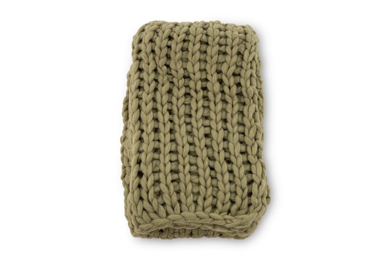 Kate Pläd 130x170 cm - Mörkgrön - Products - Textil & mattor - Filt & pläd