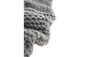 Kate Pläd 130x170 cm - Ljusgrå - Products - Textil & mattor - Filt & pläd