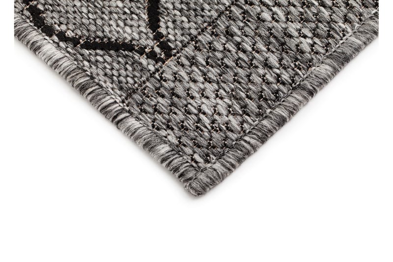 Madrid Bell Flatvävd Matta 80x150 - Grå/Svart - Products - Textil & mattor - Matta - Flatvävd matta