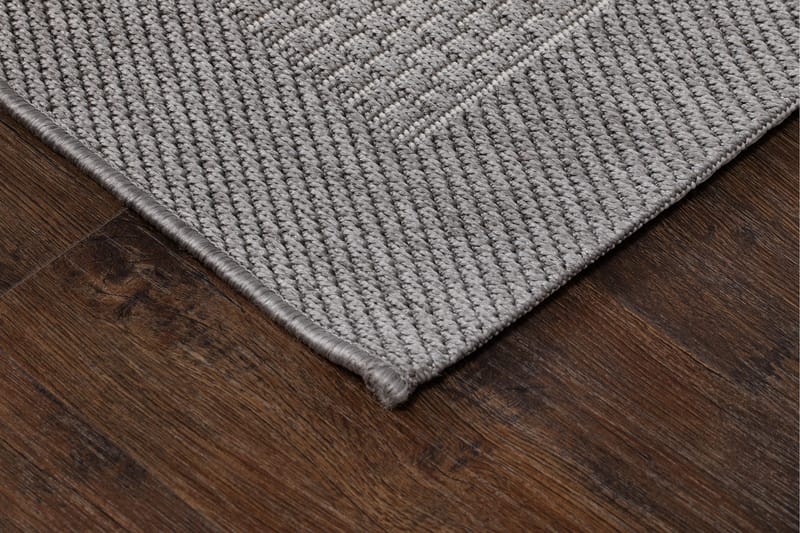 Miami Flatvävd Matta 80x150 cm - Grå - Products - Textil & mattor - Matta - Flatvävd matta