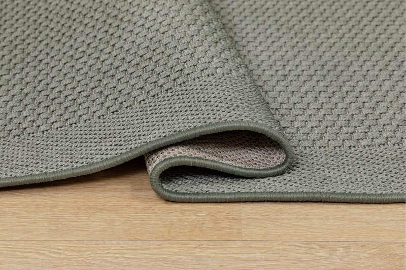 Miami Flatvävd Matta 80x200 cm - Grön - Products - Textil & mattor - Matta - Små mattor