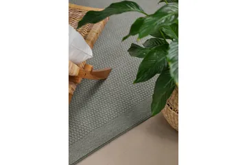 Miami Flatvävd Matta 80x200 cm - Grön - Products - Textil & mattor - Matta - Små mattor