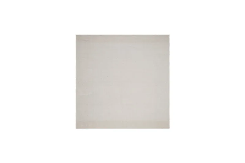 Alva Bomullsmatta 240x240 cm Kvadratisk - Creme - Products - Textil & mattor - Matta - Modern matta - Bomullsmatta