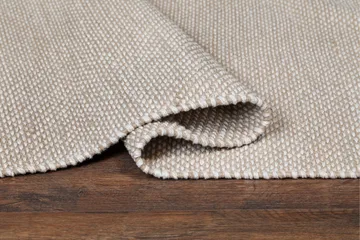 Alva Bomullsmatta 240x340 cm Rektangulär - Sand - Products - Textil & mattor - Matta - Modern matta - Bomullsmatta