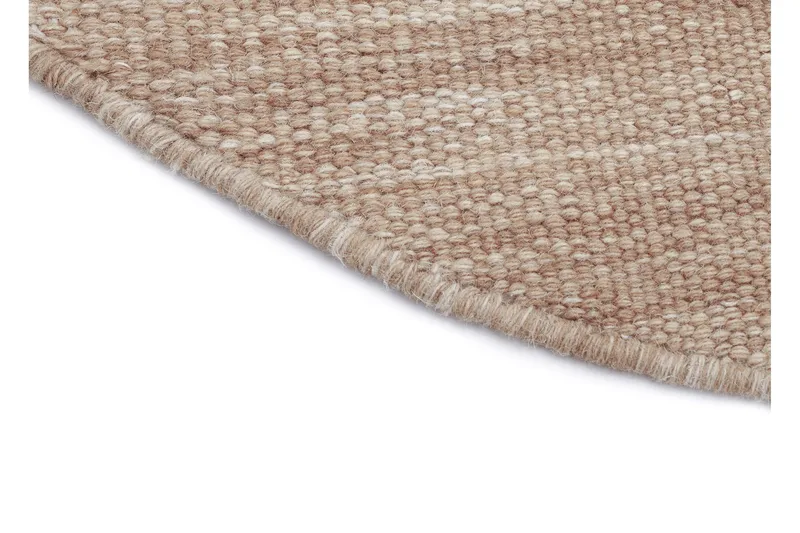 Birka Ullmatta Ø160 cm Rund - Sand - Products - Textil & mattor - Matta - Modern matta - Ullmatta