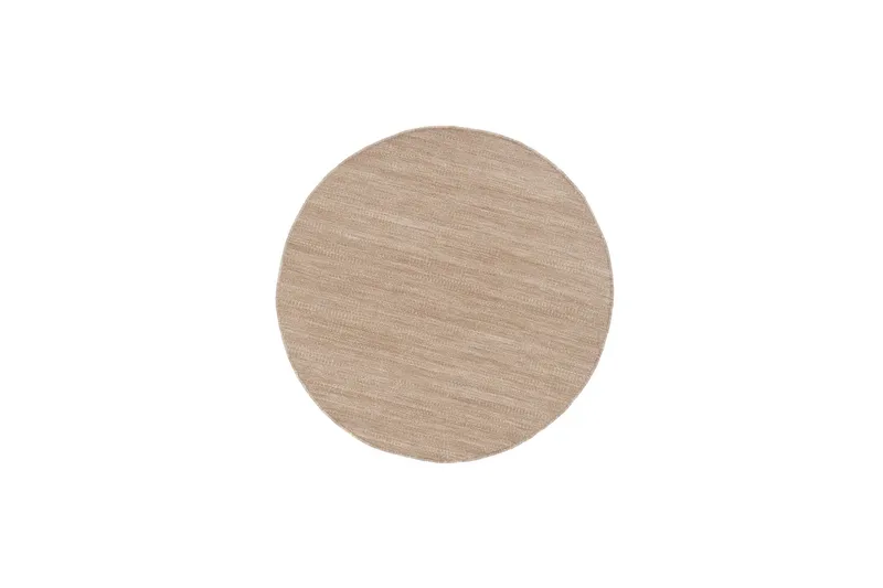 Birka Ullmatta Ø200 cm Rund, Sand