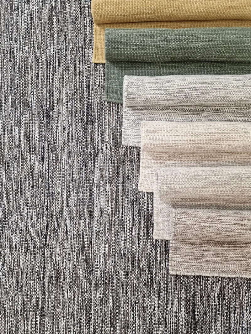 Birka Ullmatta Rund 120 - Sammetsgrön - Products - Textil & mattor - Matta - Modern matta - Ullmatta