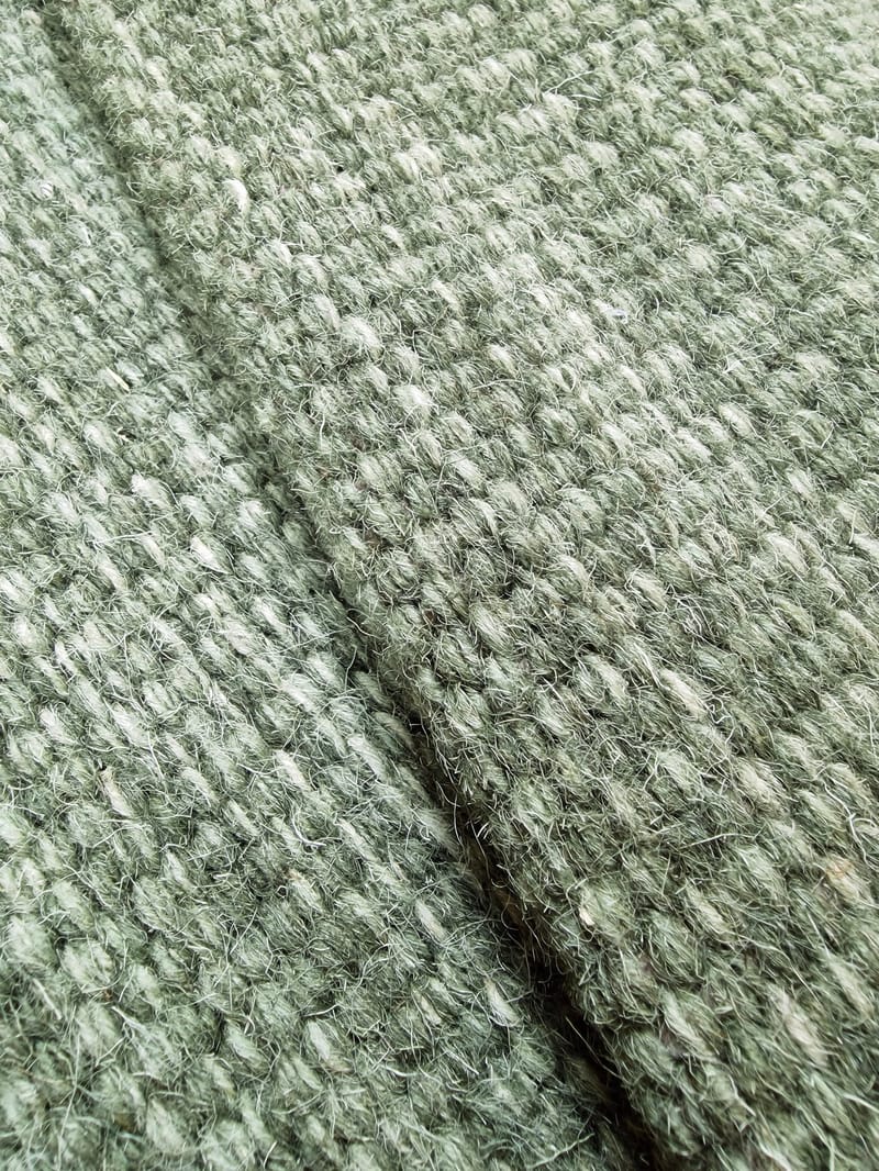 Birka Ullmatta Rund 120 - Sammetsgrön - Products - Textil & mattor - Matta - Modern matta - Ullmatta